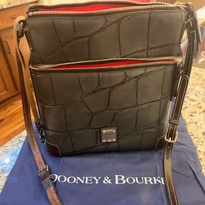 Dooney and Bourke Crossbody. Exotic leather.